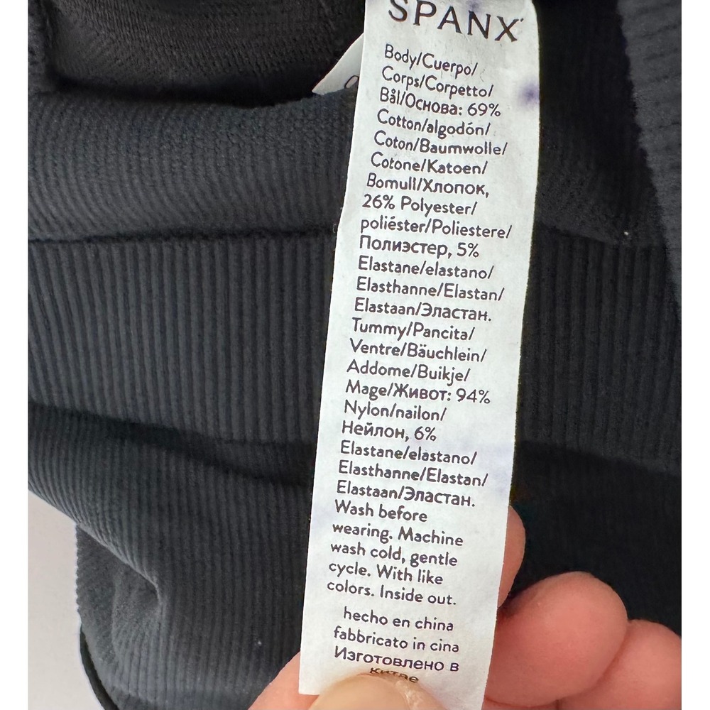 Spanx Mama‎ Ankle Jean-ish Leggings Black Maternity Over Belly XL 20154R - Picture 5 of 8